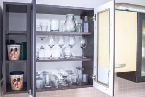 Dapur atau dapur kecil di Apartman Pavlenski put free parking +9 gambar