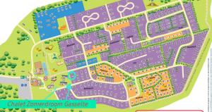a map of theick zermatt campus at Chalet Zomerdroom Gasselte in Gasselte