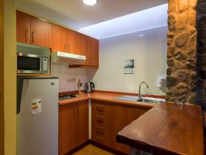 Dapur atau dapur kecil di Olmue Natura Lodge & Spa