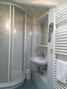 Koupelna v ubytování B&B Tra Mare e Laguna