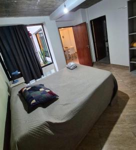 a bedroom with a large bed in a room at Pleno centro con cochera in San Salvador de Jujuy