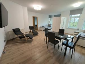Posezení v ubytování Business apartments "An der Lutherkirche" Self-Check-in