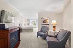 Hotel Rehoboth客房内的一张或多张床位