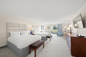 Hotel Rehoboth客房内的一张或多张床位