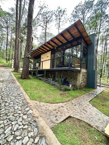 Zahrada ubytování Cabañas del Bosque 1