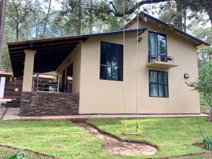 Budova, kde se vila nachází