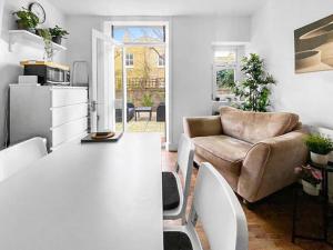 Η κουζίνα ή μικρή κουζίνα στο Beautuful 2 bed apartment in central London