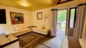 Ruang duduk di Hotel Pousada Pitinga