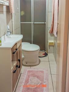 Баня в Cobertura com Vista e Conforto no RS