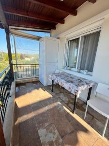 Μπαλκόνι ή βεράντα στο House in Potidea