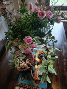 Vonkajšia záhrada v ubytovaní Guesthouse Petrino