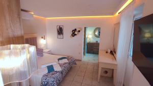 Posezení v ubytování Olympia Corfu