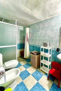 Koupelna v ubytování La casita de Larache