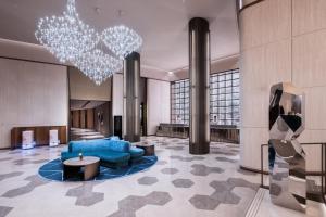 Posezení v ubytování Crystal Orange Hotel Shanghai Zhongshan Park