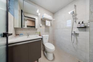 O baie la Shenzhen Gangxiahui Executive Apartment Futian Convention and Exhibition Center Branch