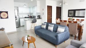 Kuchyň nebo kuchyňský kout v ubytování APARTAMENTOS PRIVADOS Lima Airport Perú