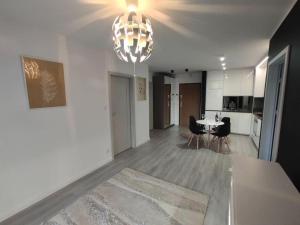 Χώρος καθιστικού στο Scandinavian Garden Apartament +6 φωτογραφίες