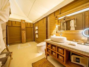 Koupelna v ubytování KEIKOKU GLAMPING TENT