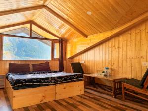 Llit o llits en una habitació de Timberwolves