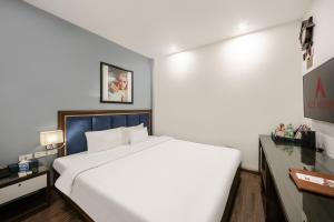 Voodi või voodid majutusasutuse A25 Hotel - 19 Chả Cá toas