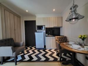 Kuchyň nebo kuchyňský kout v ubytování Venetain Sigeture resort CK88