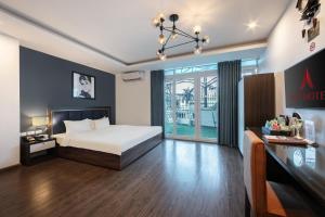 Voodi või voodid majutusasutuse A25 Hotel - 19 Chả Cá toas