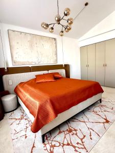 Ένα ή περισσότερα κρεβάτια σε δωμάτιο στο Oasis Luxury Apartment - Lozenetz +25 φωτογραφίες