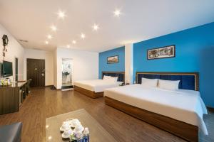 Voodi või voodid majutusasutuse A25 Hotel - 19 Chả Cá toas