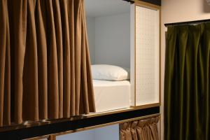 Top view hostelにあるベッド