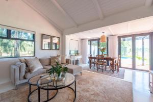 Χώρος καθιστικού στο Franschhoek Homestead Cottage