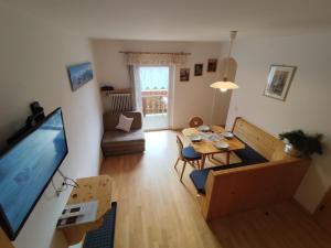 TV a/nebo společenská místnost v ubytování Residence Bergblick