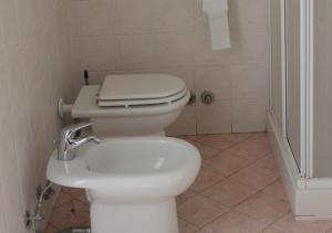 Kúpeľňa v ubytovaní Albergo Escondido