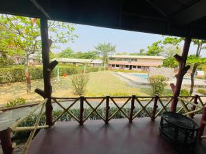 Lighthouse Waterpark and Resort外面的花园