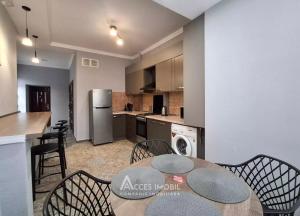 Kuchyň nebo kuchyňský kout v ubytování DECEBAL APARTMENT