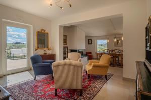 Χώρος καθιστικού στο Podere Le Casette - Flo Apartments