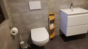 Ein Badezimmer in der Unterkunft Am Sternberg 227