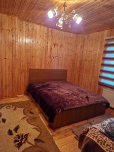Postel nebo postele na pokoji v ubytování Ismayilli home