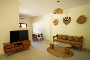 Μια τηλεόραση ή/και κέντρο ψυχαγωγίας στο Java Villa Lombok
