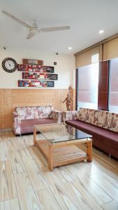 Posezení v ubytování Hotel Skyking