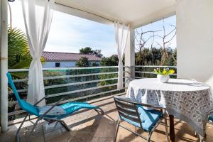 Balkón nebo terasa v ubytování Apartments Bari