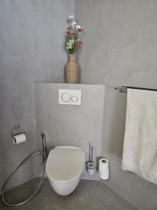 Koupelna v ubytování Sea View Suite