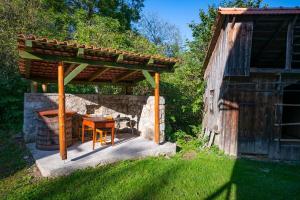 Zahrada ubytování Šajnska Hiža, Authentic House in Brod Moravice