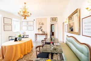 Χώρος καθιστικού στο Tenuta di Tramonte Boutique Hotel