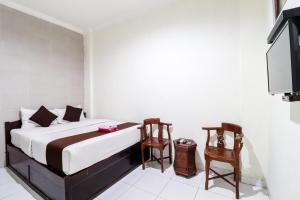 Katil atau katil-katil dalam bilik di Hotel Safara Yogyakarta