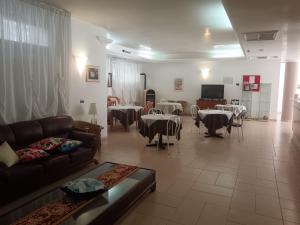 Posezení v ubytování Hotel Sirios