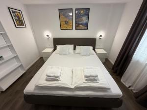 Postel nebo postele na pokoji v ubytování Apartment Goran
