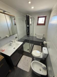 Koupelna v ubytování Apartment Goran