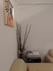 Posezení v ubytování Jordan Downtown Apartment & parking