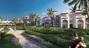 a rendering of the exterior of a resort at Diamonds Bijoux in Bwejuu