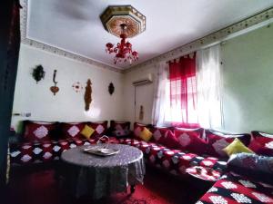 Posezení v ubytování Marrakech RedGem